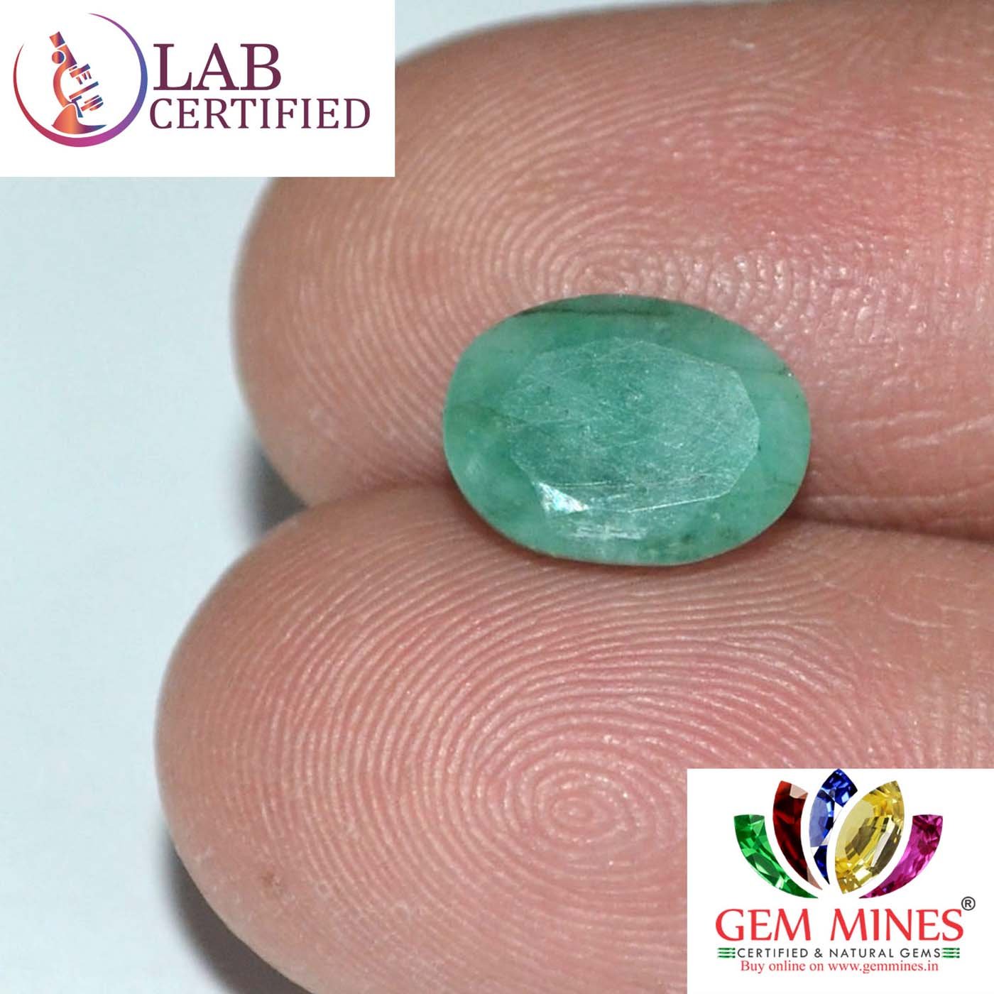EMR8327 3 Emerald 2.48 Ct.