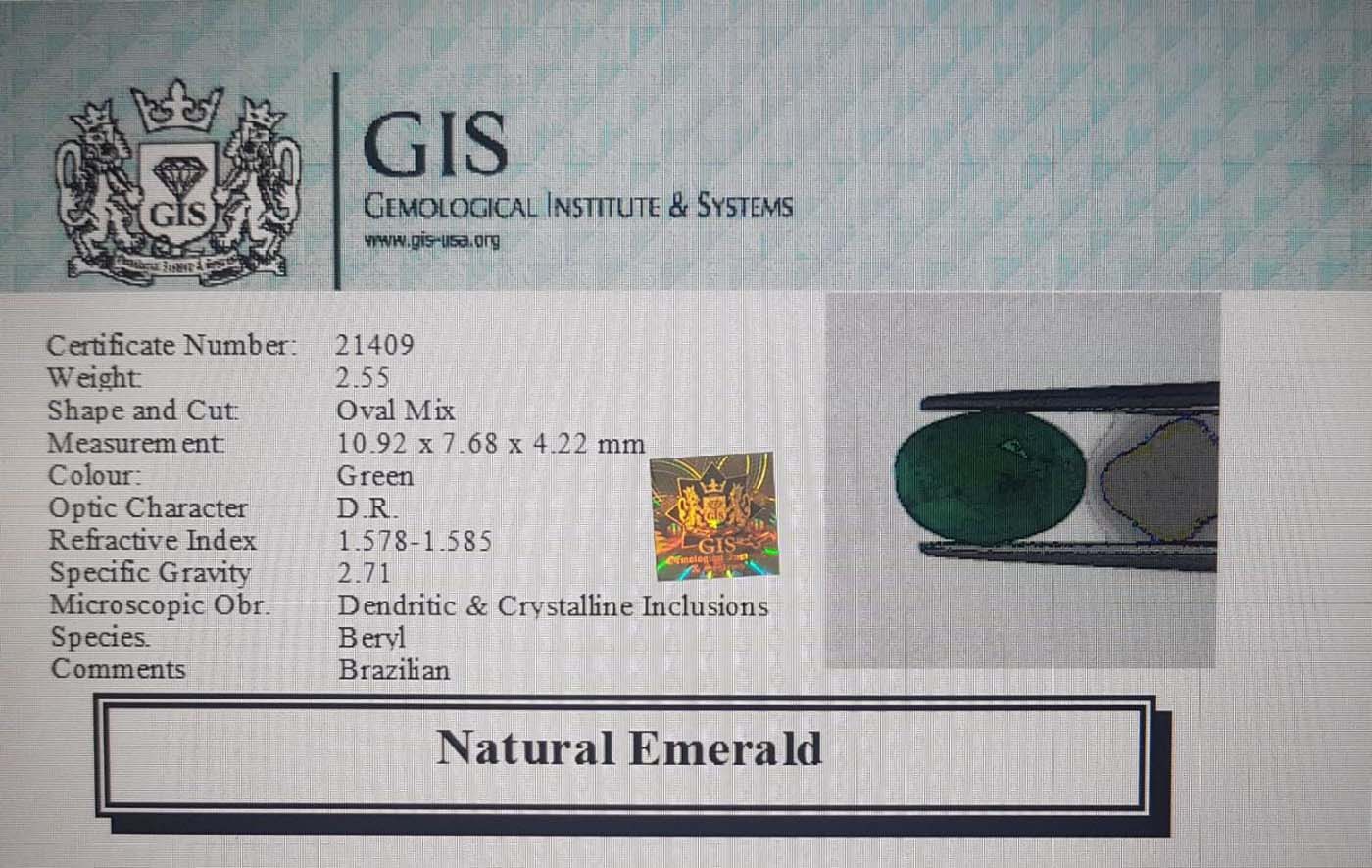 Emerald 2.55 Ct.