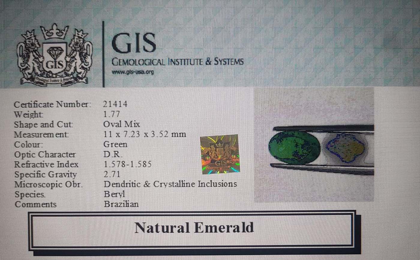 Emerald 1.77 Ct.
