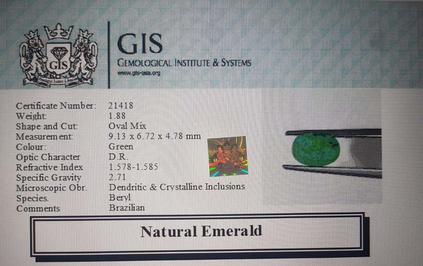 Emerald 1.88 Ct.