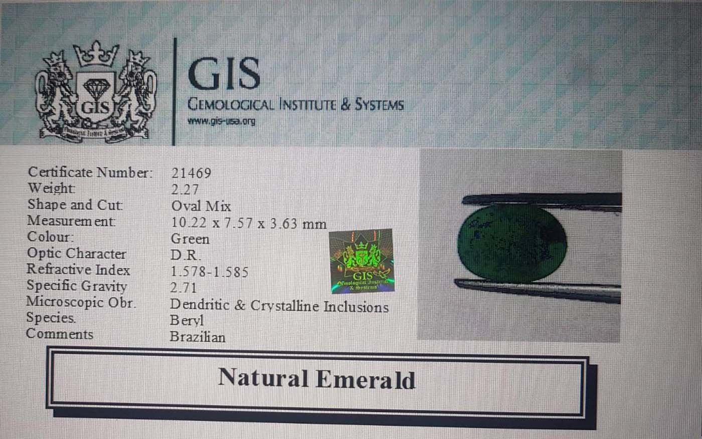EMR8400 4 Emerald 2.27 Ct.