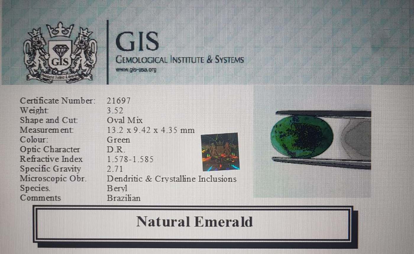 Emerald 3.52 Ct.