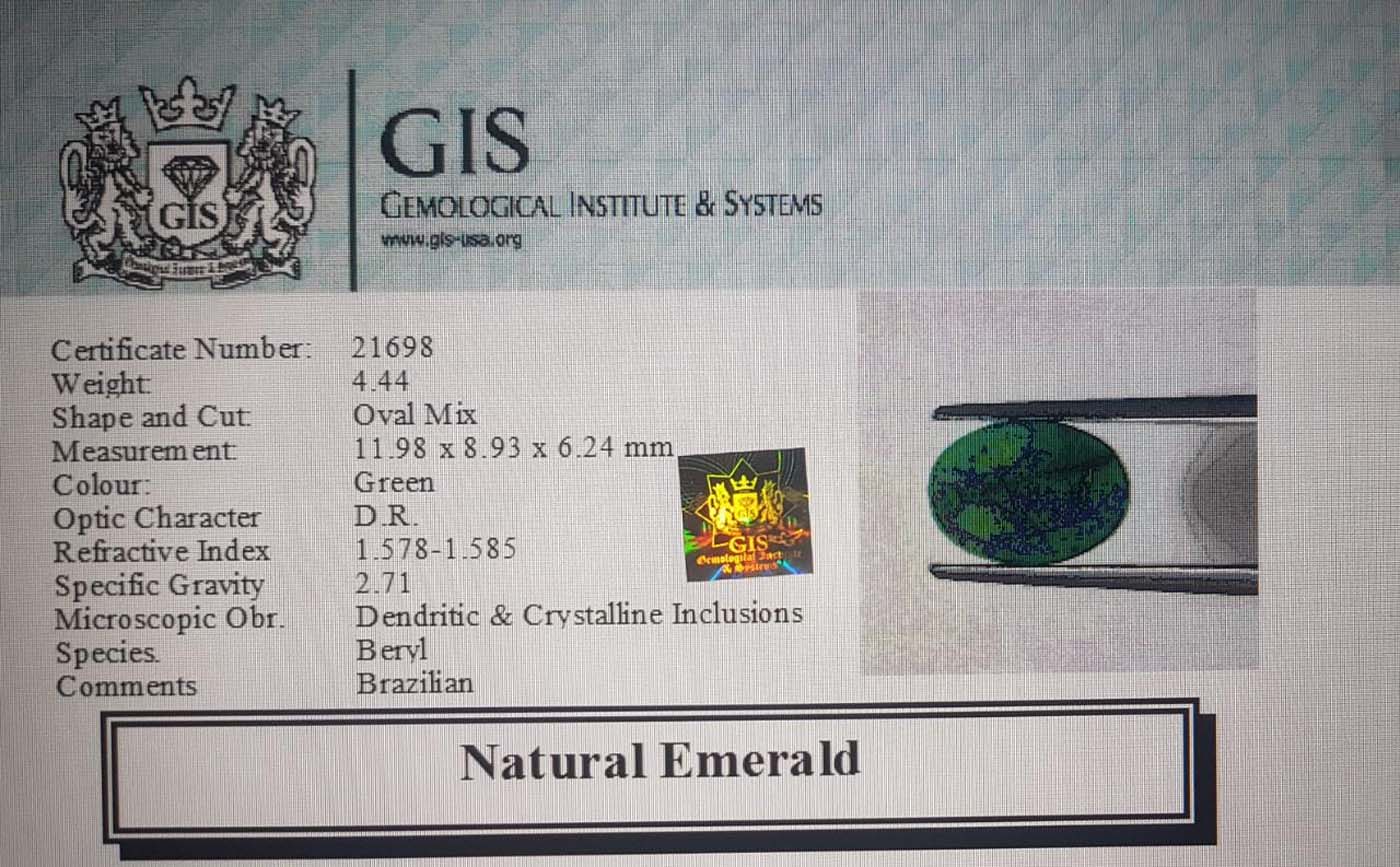 Emerald 4.44 Ct.