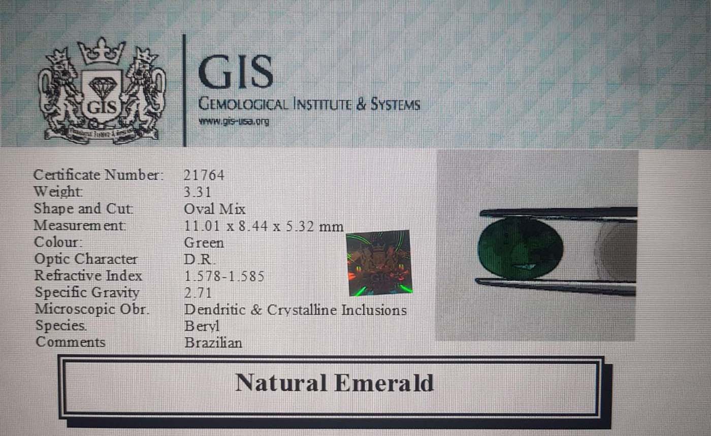 Emerald 3.31 Ct.