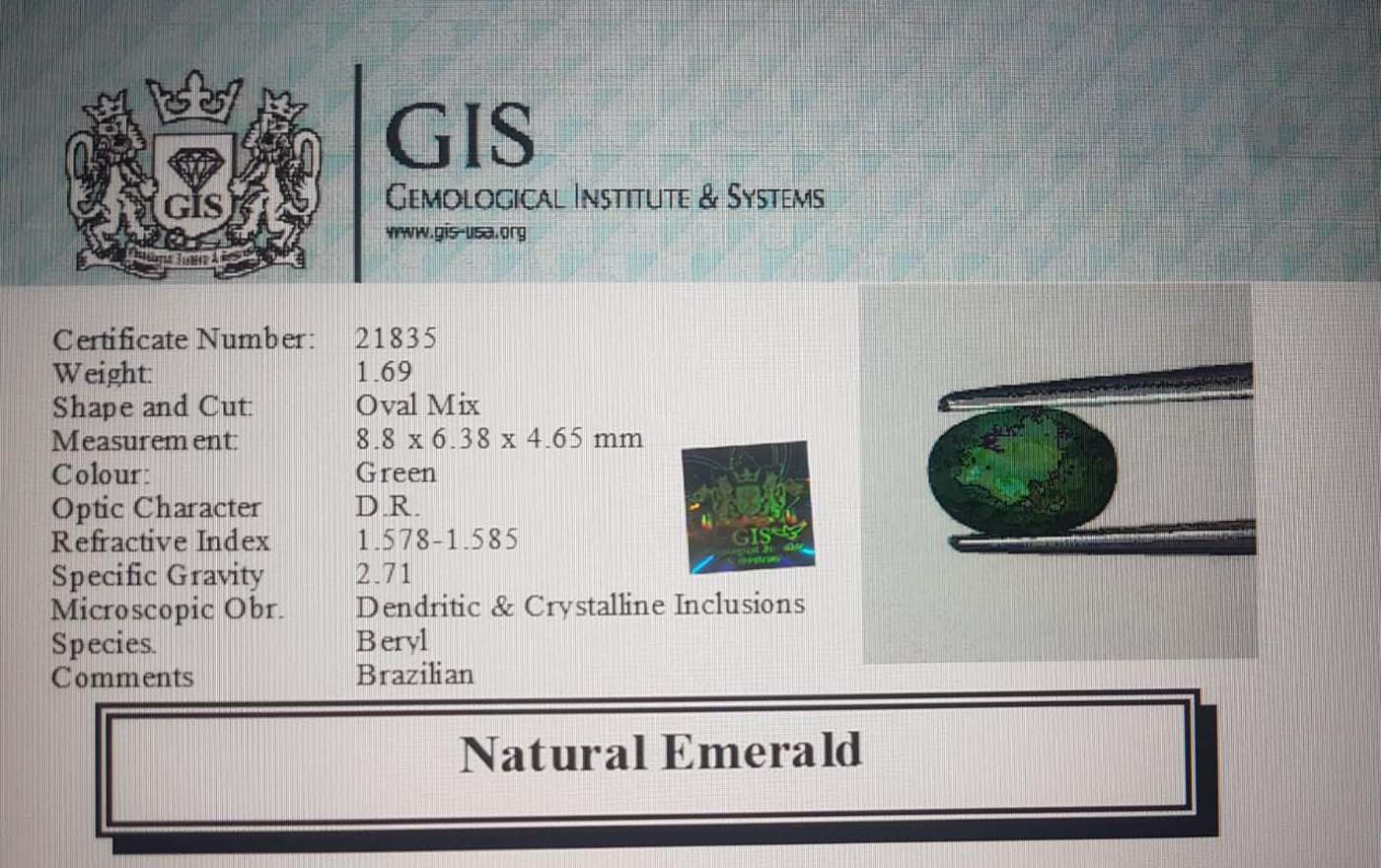 Emerald 1.69 Ct.