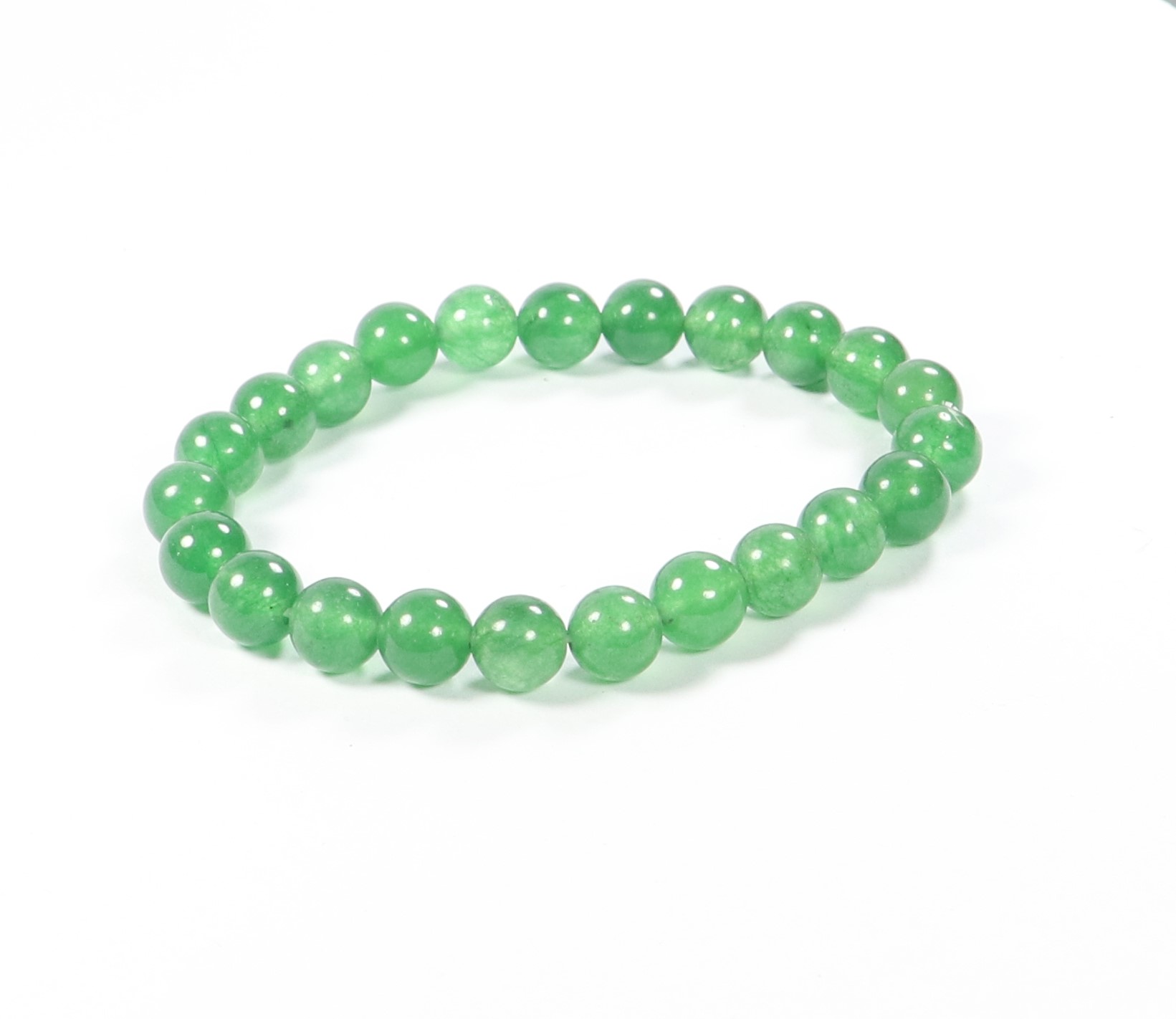 Green Aventurine Bracelet (Diamond Cut Tumbled) - Remedywala