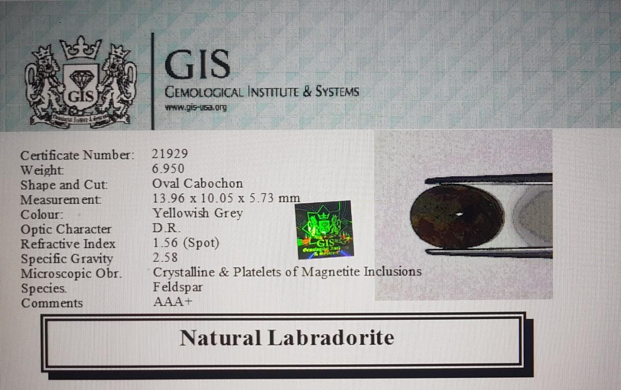 LAB26 4 Labradorite 6.95 Ct.