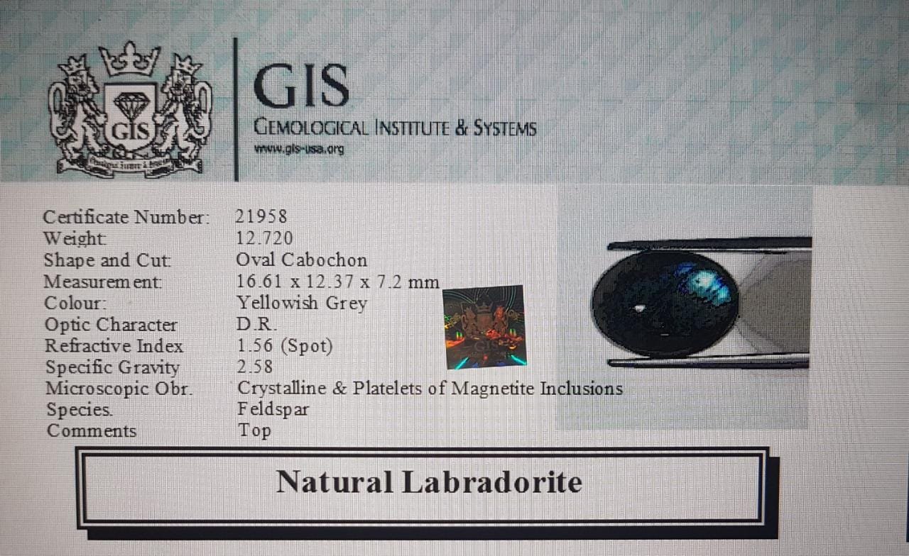 LAB55 4 Labradorite 12.72 Ct.
