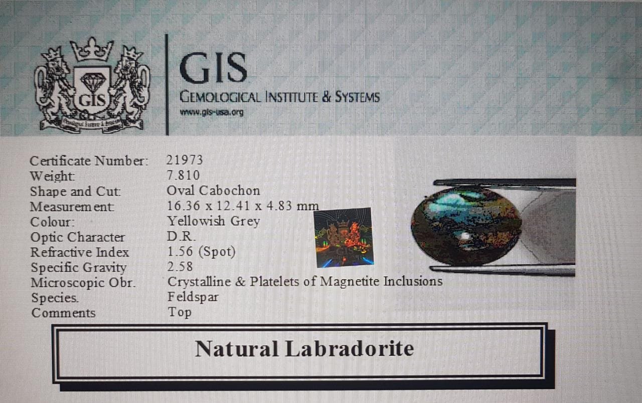 LAB70 4 Labradorite 7.81 Ct.