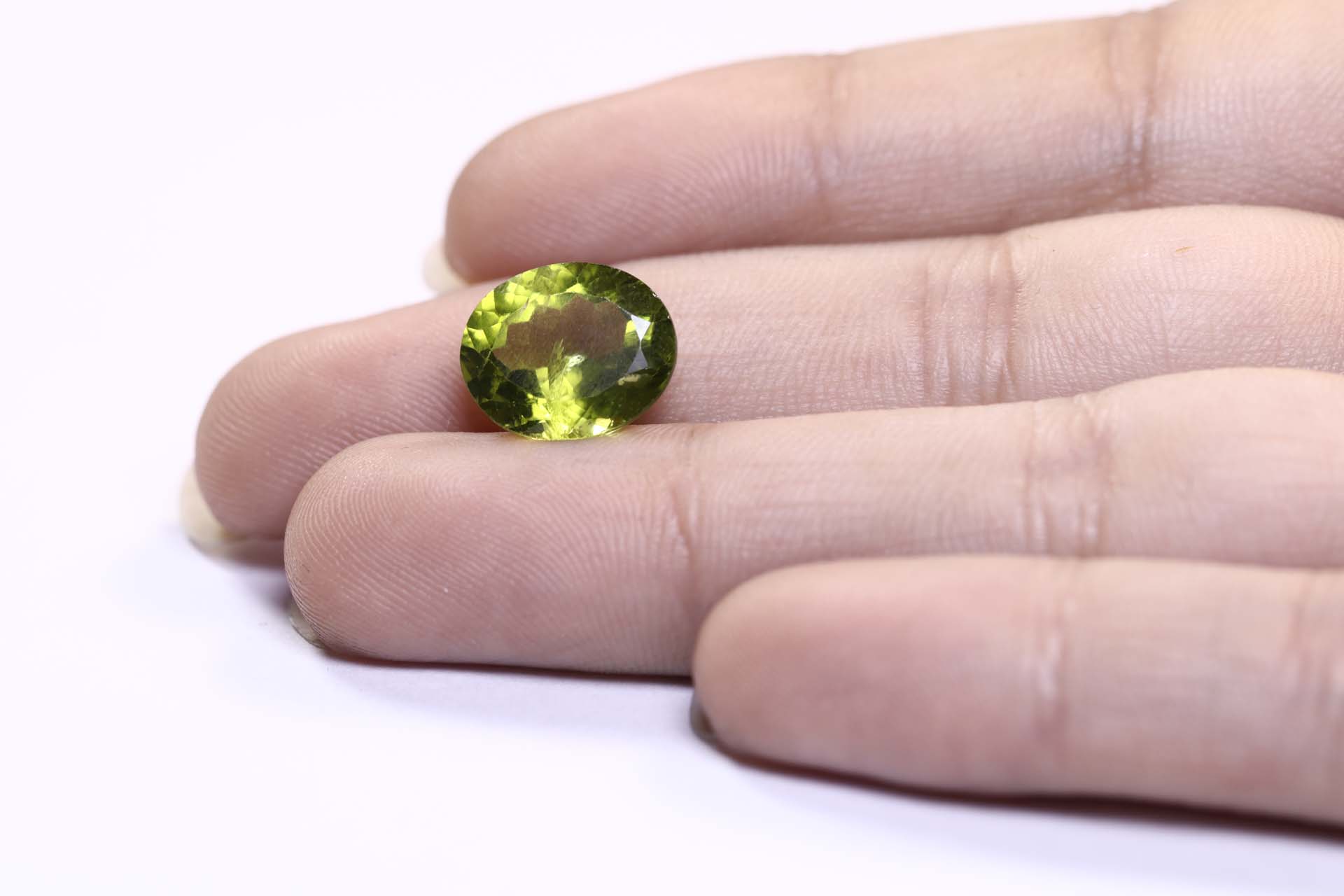 NPD109 3 Peridot 5.16 Ct.