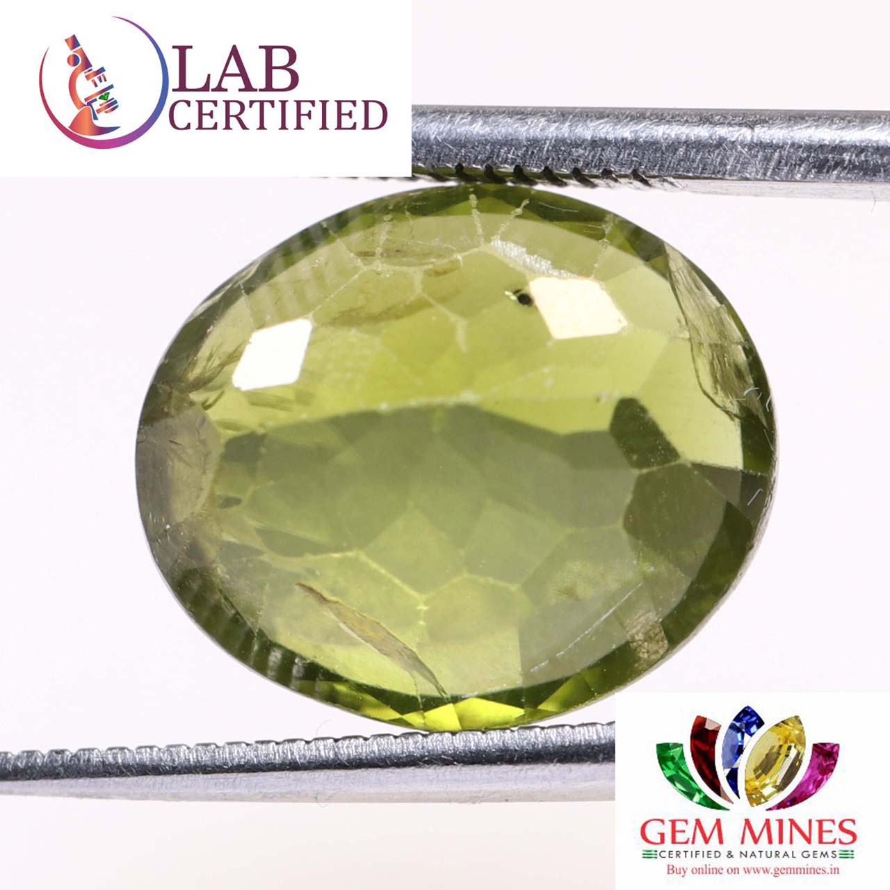 NPD112 2 Peridot 9.41 Ct.