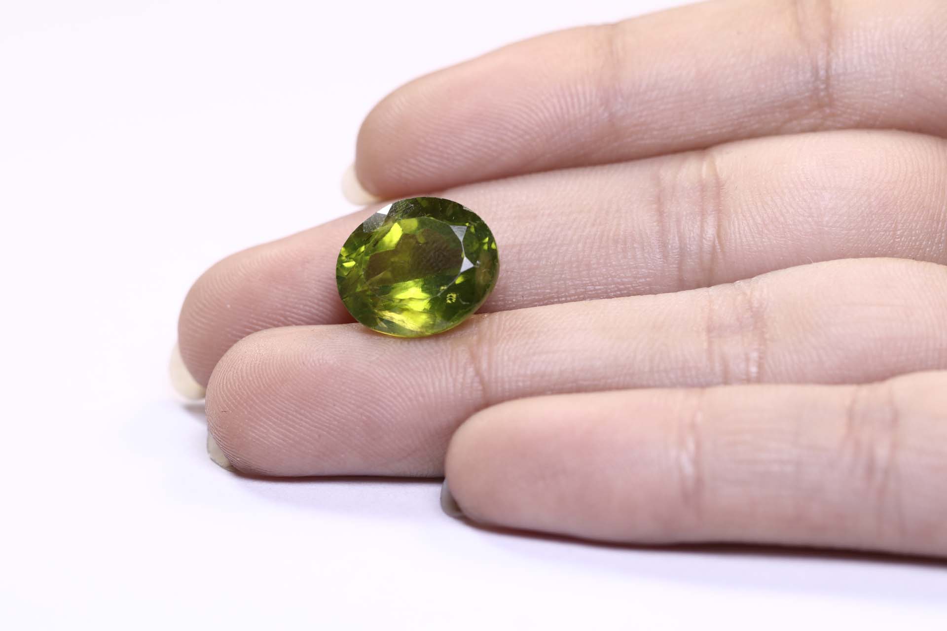 NPD112 3 Peridot 9.41 Ct.