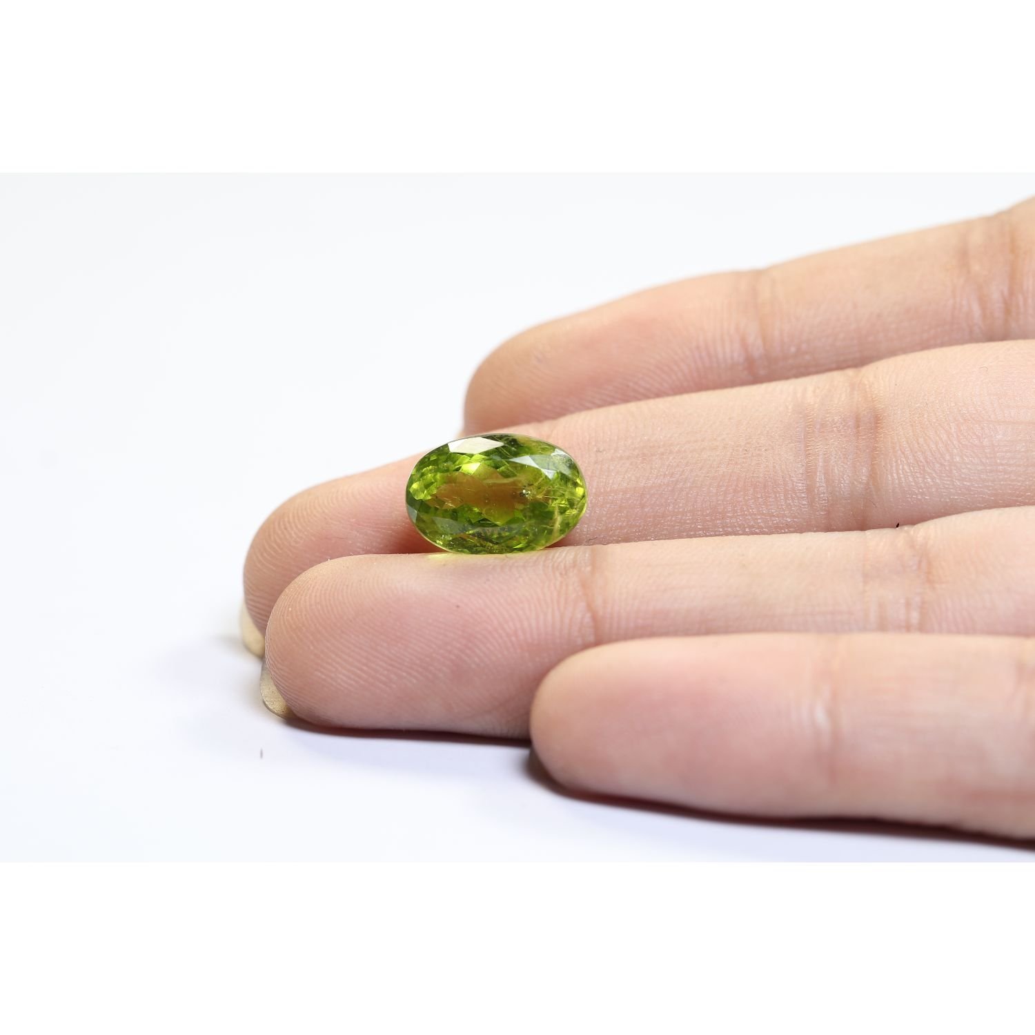 NPD5 3 Natural Peridot 7.06 Ct.