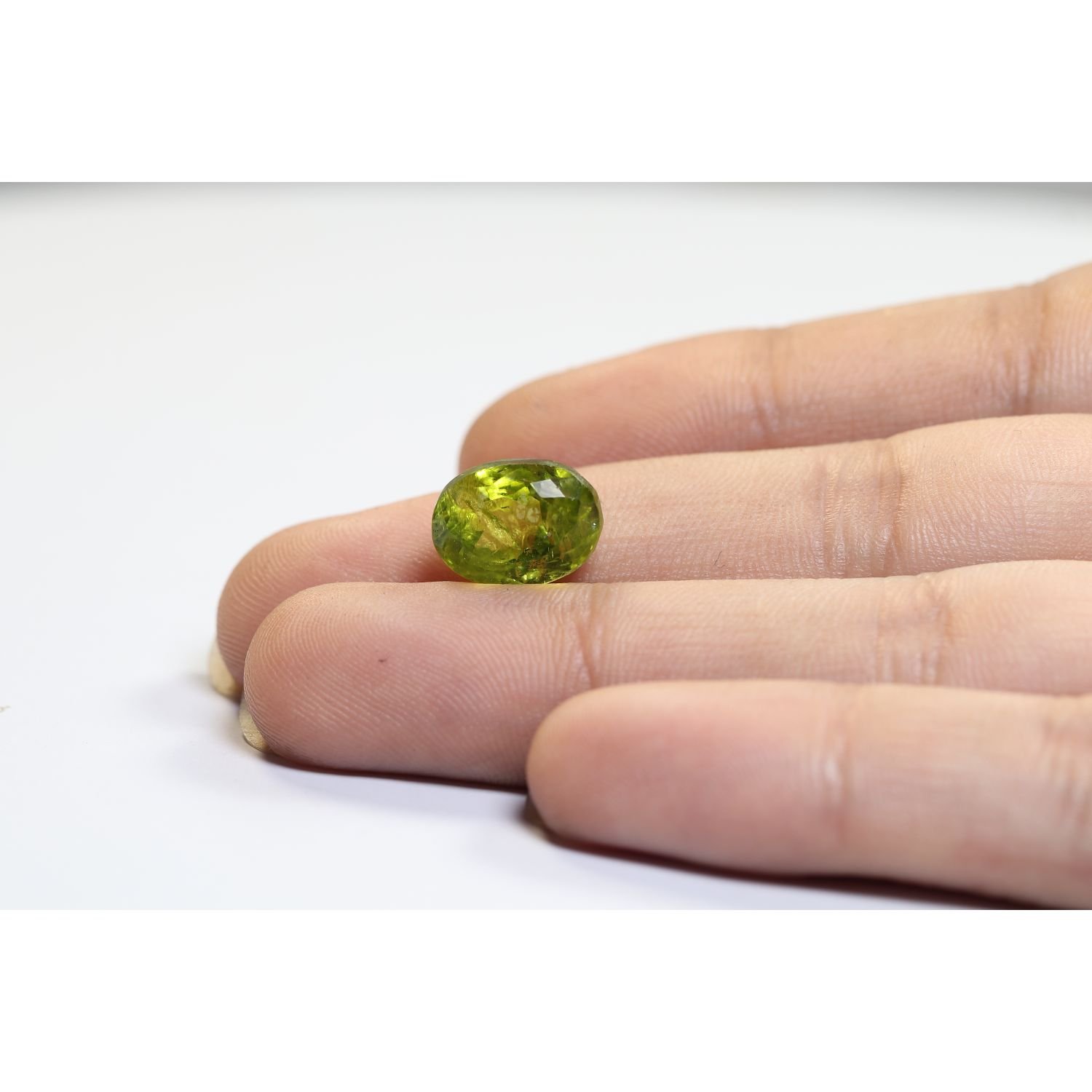 NPD7 3 Natural Peridot 6.72 Ct.