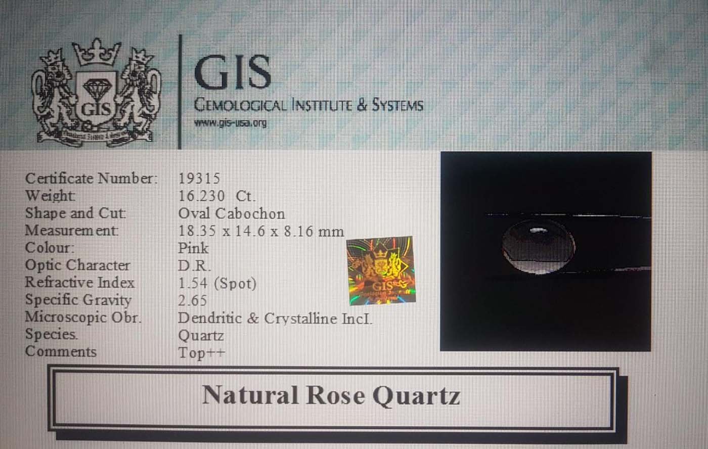 NRQ141 4 Rose Quartz 16.23 Ct.