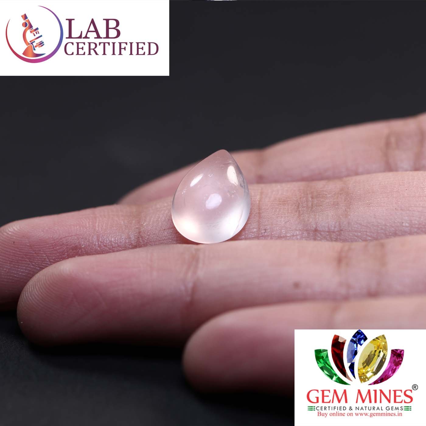 NRQ229 3 Rose Quartz 5.03 Ct.