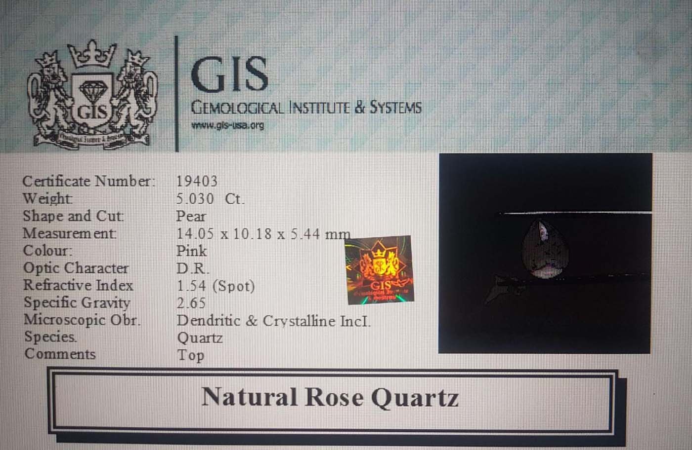 NRQ229 4 Rose Quartz 5.03 Ct.