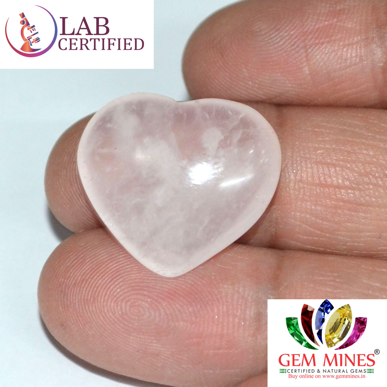 Rose Quartz 21.1 Ct.