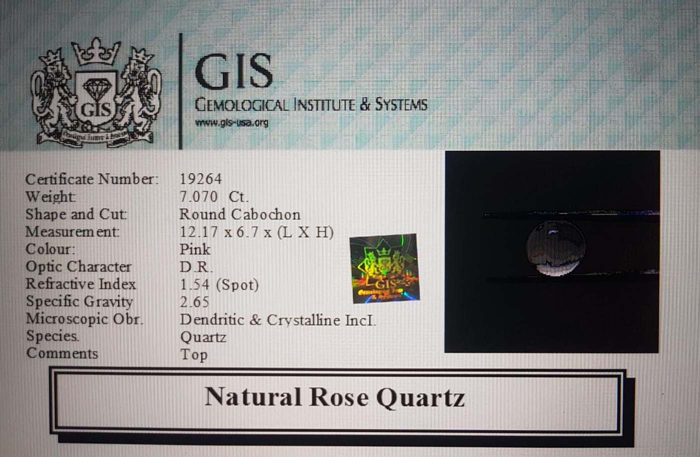 Rose Quartz 7.07 Ct.