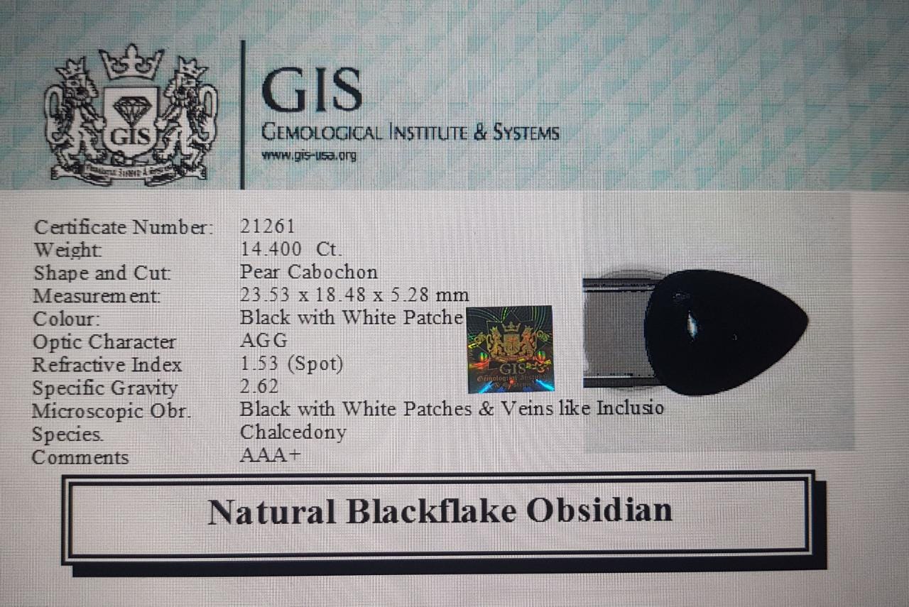 Obsidian 14.4 Ct.