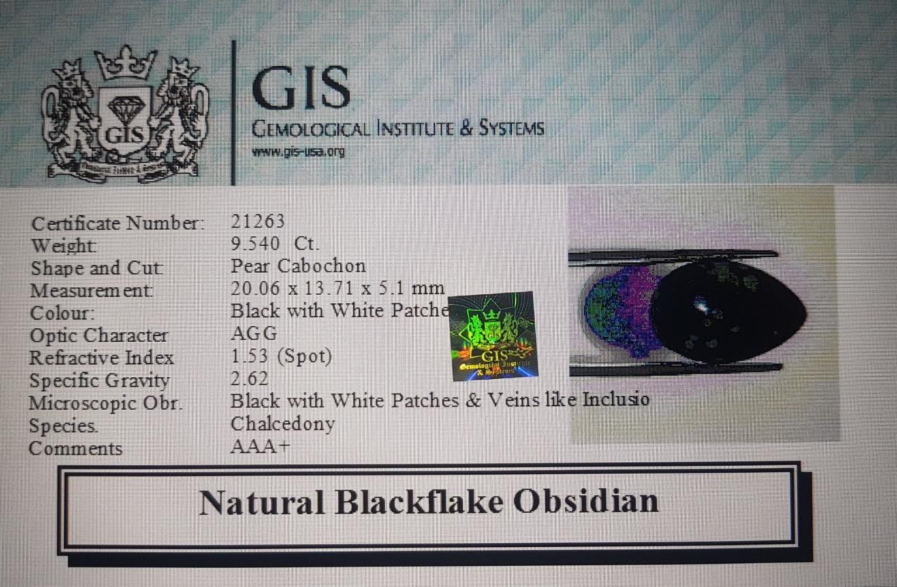 Obsidian 9.54 Ct.