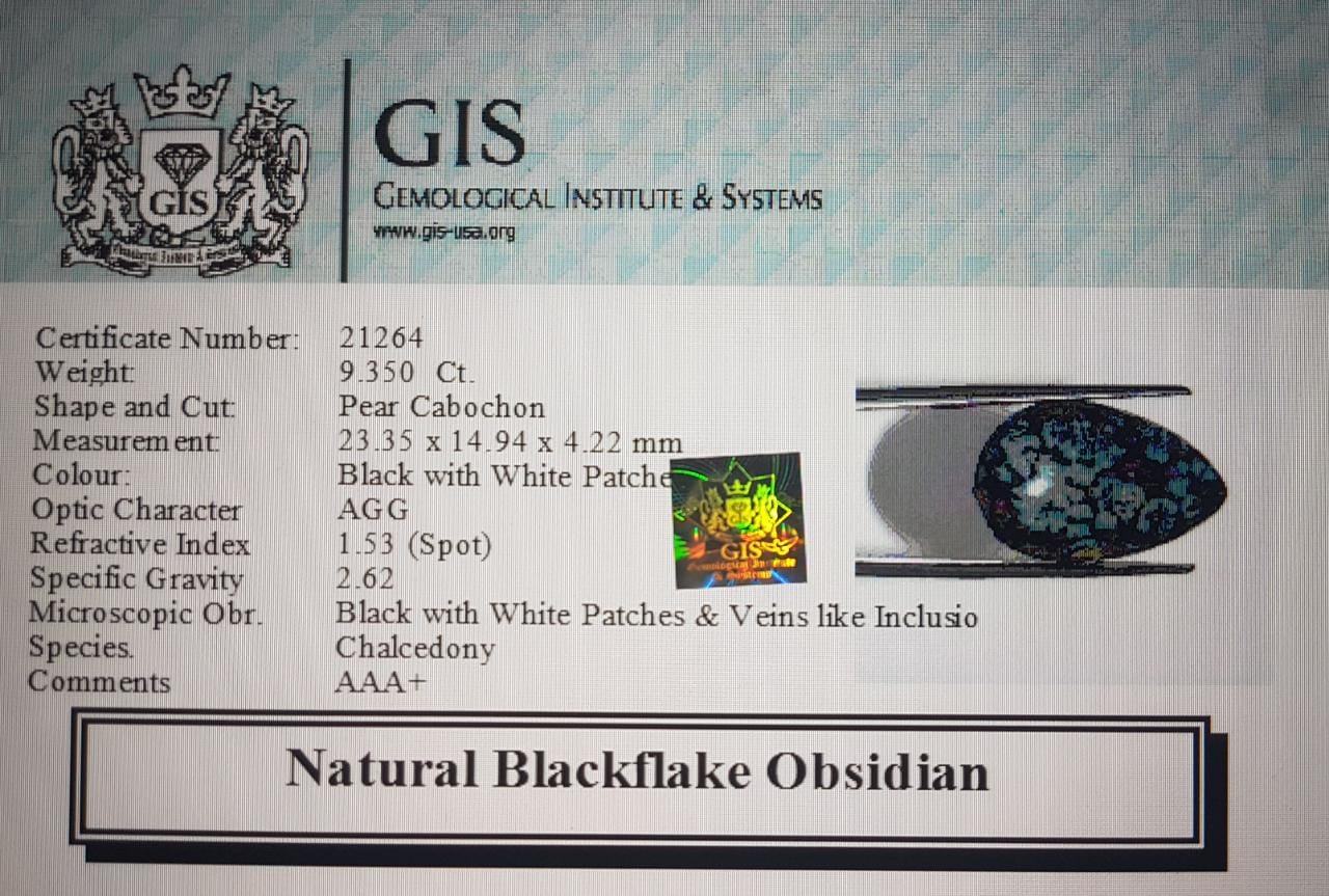 Obsidian 9.35 Ct.
