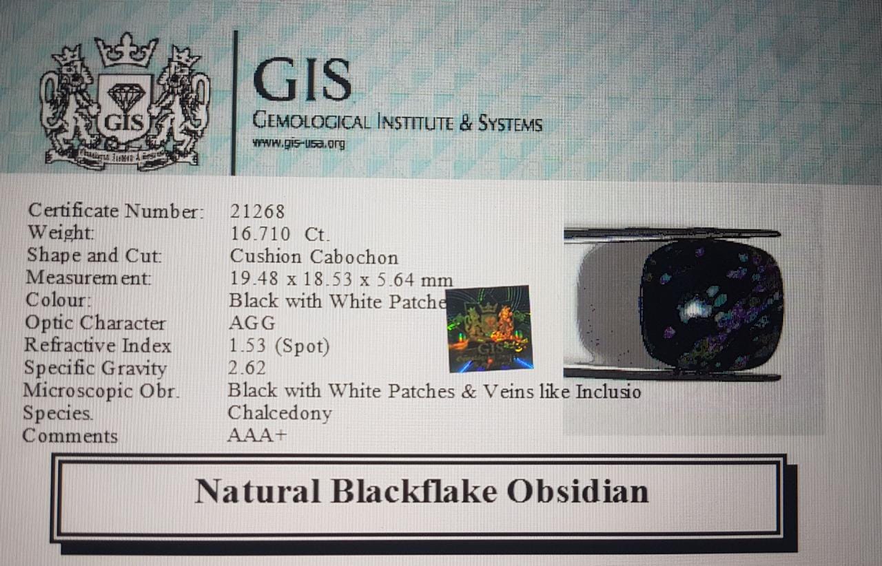 Obsidian 16.71 Ct.