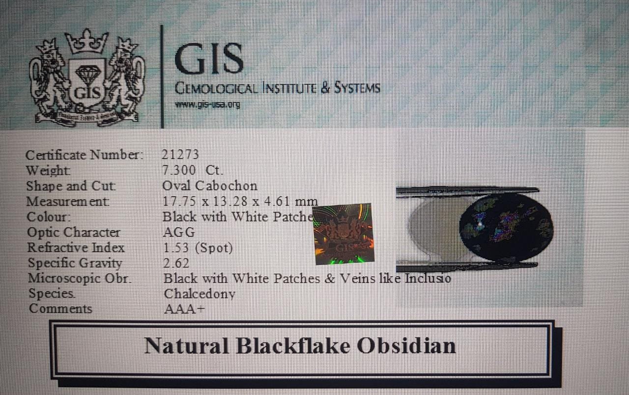 OBS112 4 Obsidian 7.3 Ct.