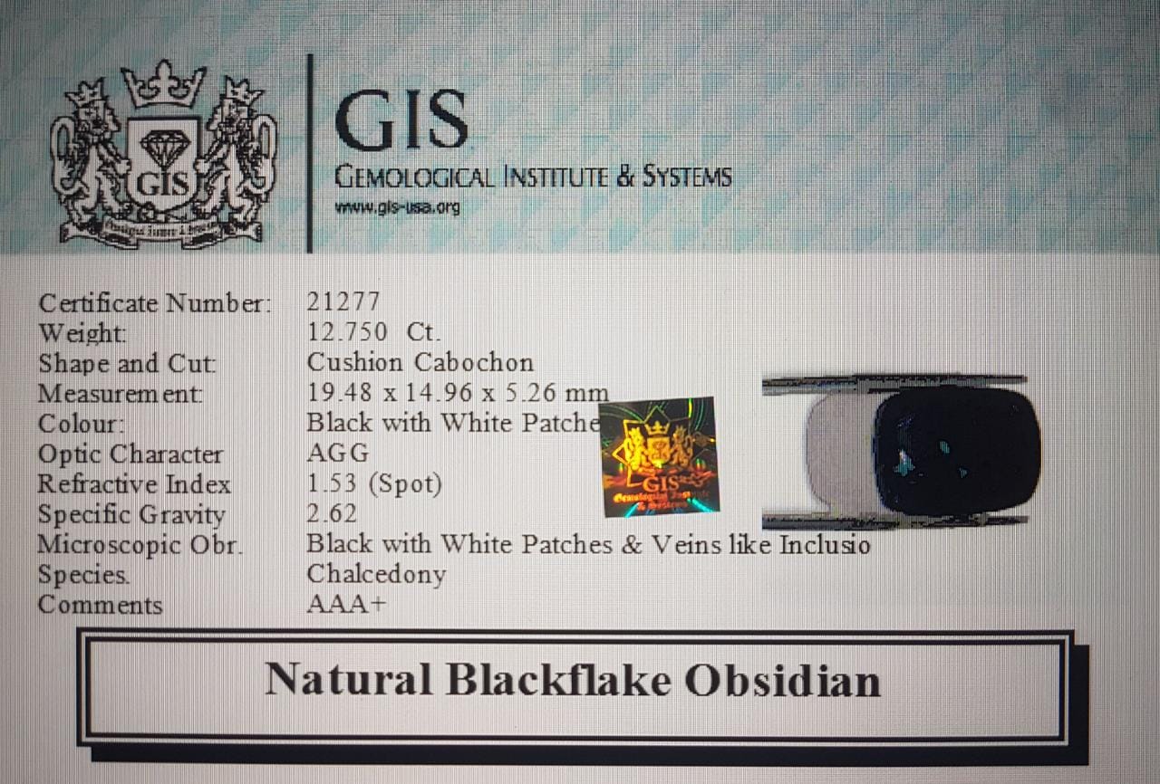 Obsidian 12.75 Ct.