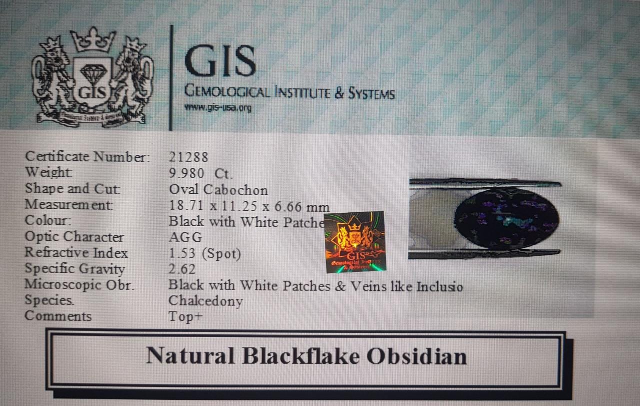 Obsidian 9.98 Ct.