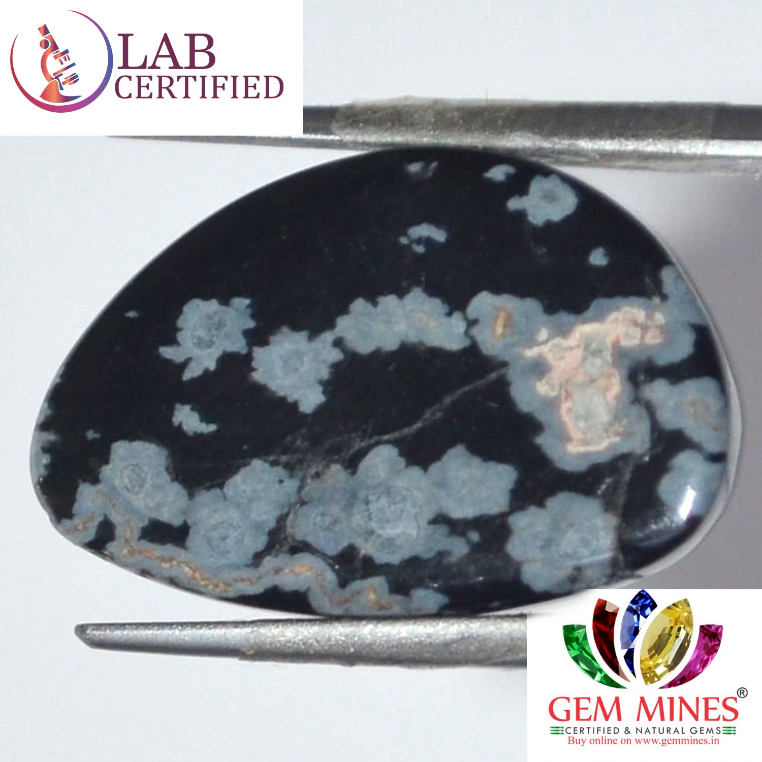 OBS139 2 Obsidian 14.24 Ct.
