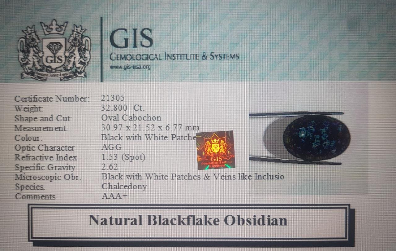 OBS144 4 Obsidian 32.8 Ct.