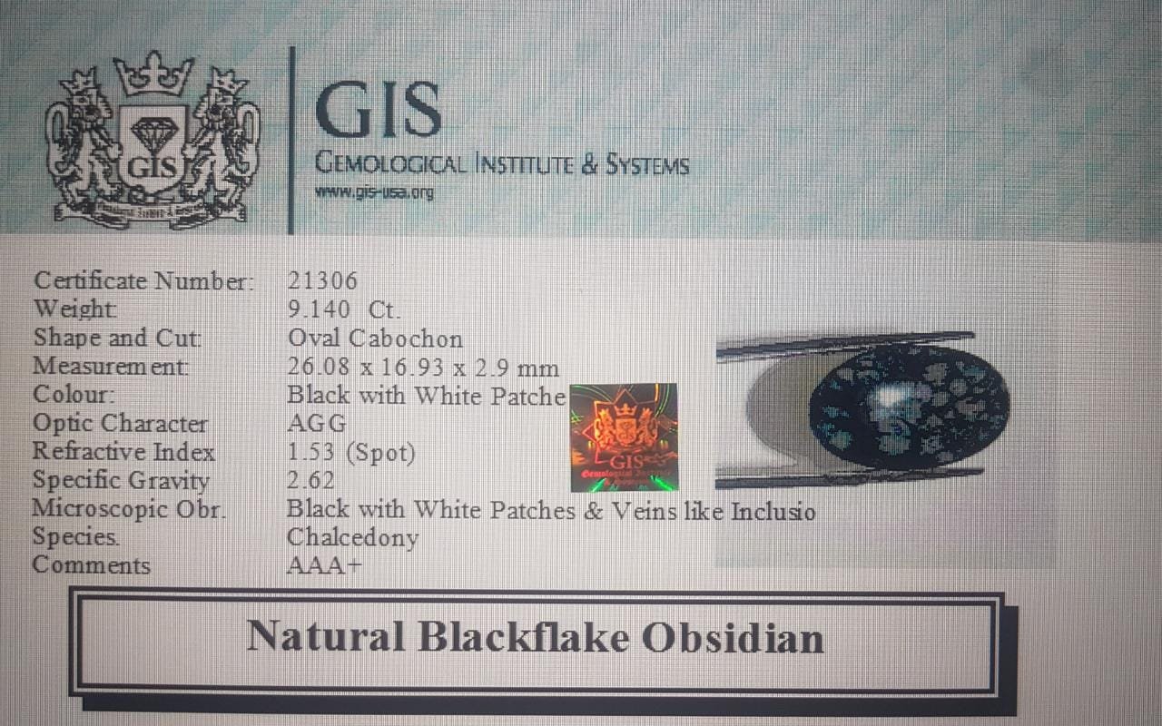 OBS145 4 Obsidian 9.14 Ct.