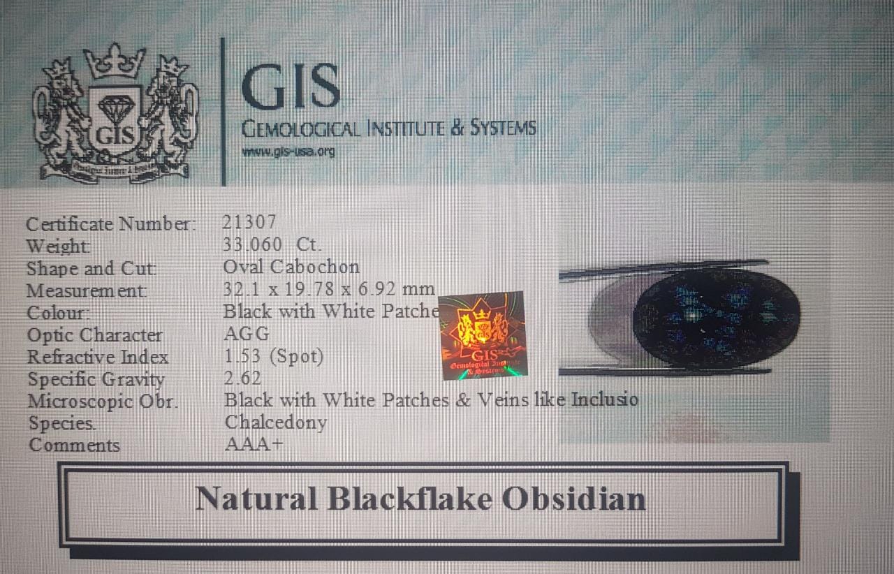 Obsidian 33.06 Ct.