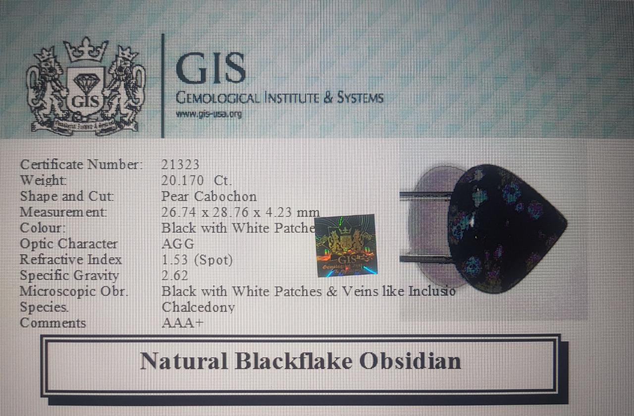 Obsidian 20.17 Ct.