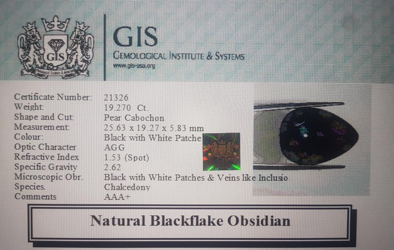 Obsidian 19.27 Ct.
