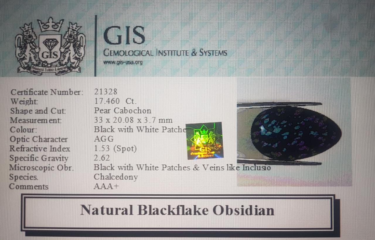 Obsidian 17.46 Ct.