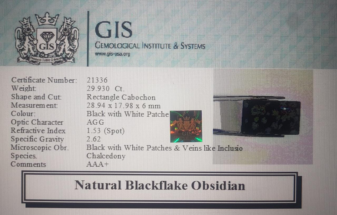 Obsidian 29.93 Ct.