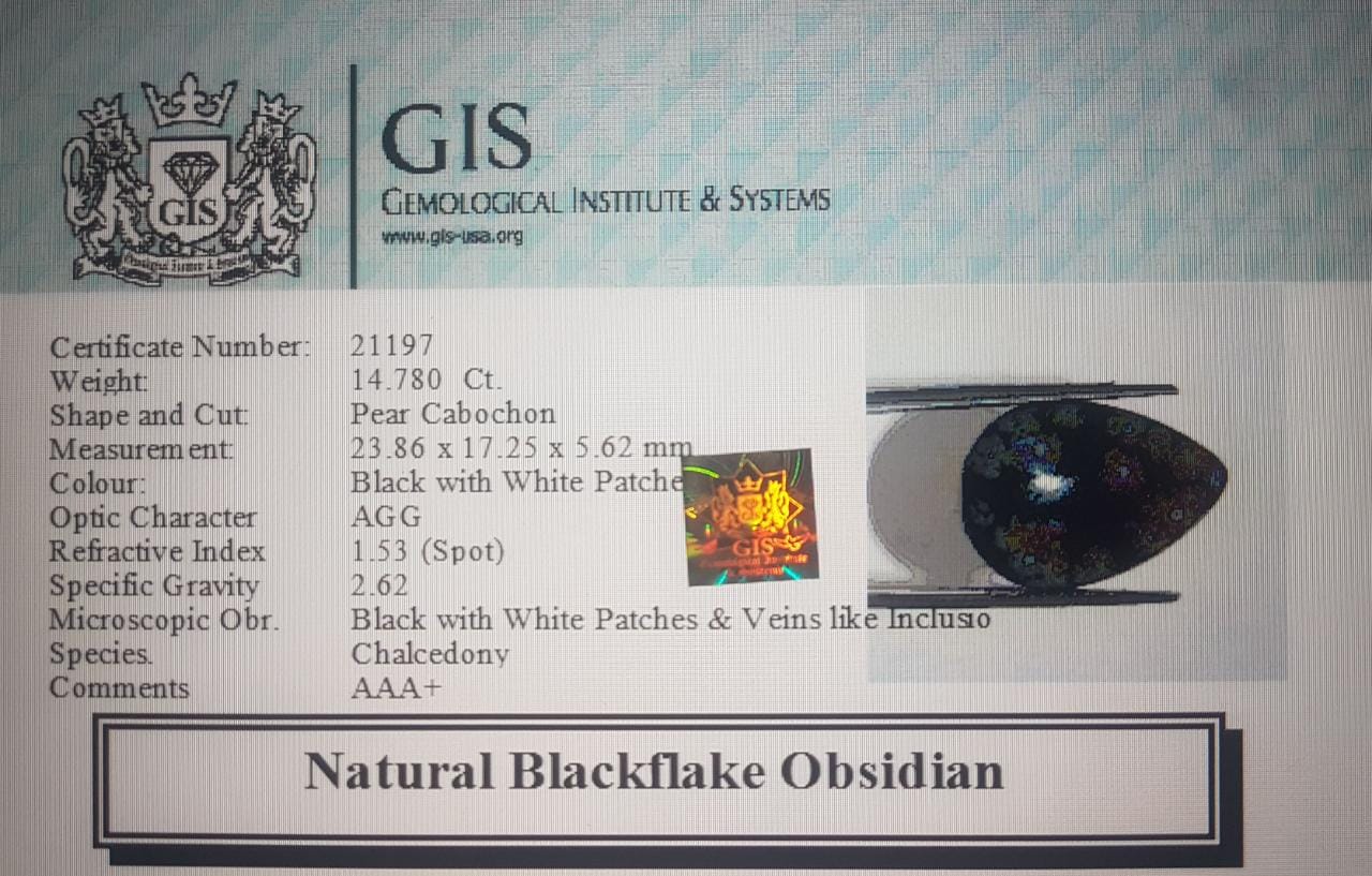 Obsidian 14.78 Ct.