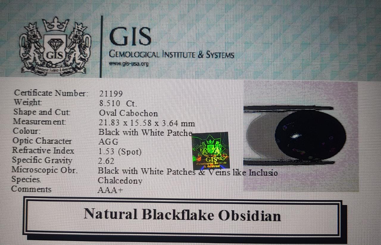 Obsidian 8.51 Ct.