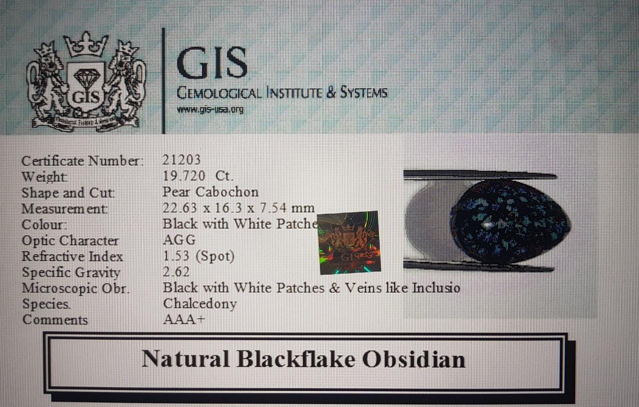 Obsidian 19.72 Ct.