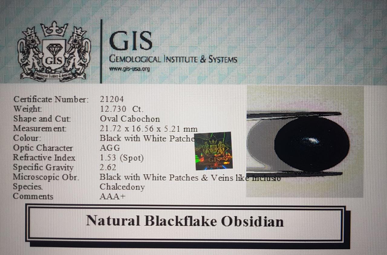 Obsidian 12.73 Ct.