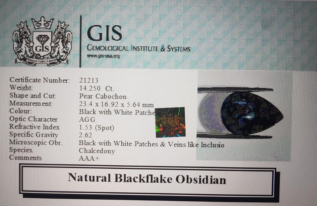 Obsidian 14.25 Ct.