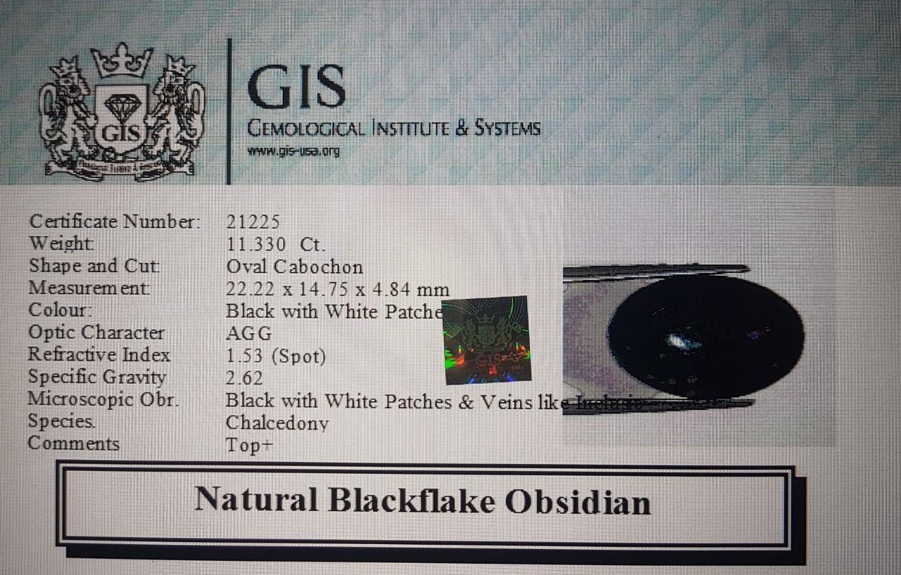 Obsidian 11.33 Ct.