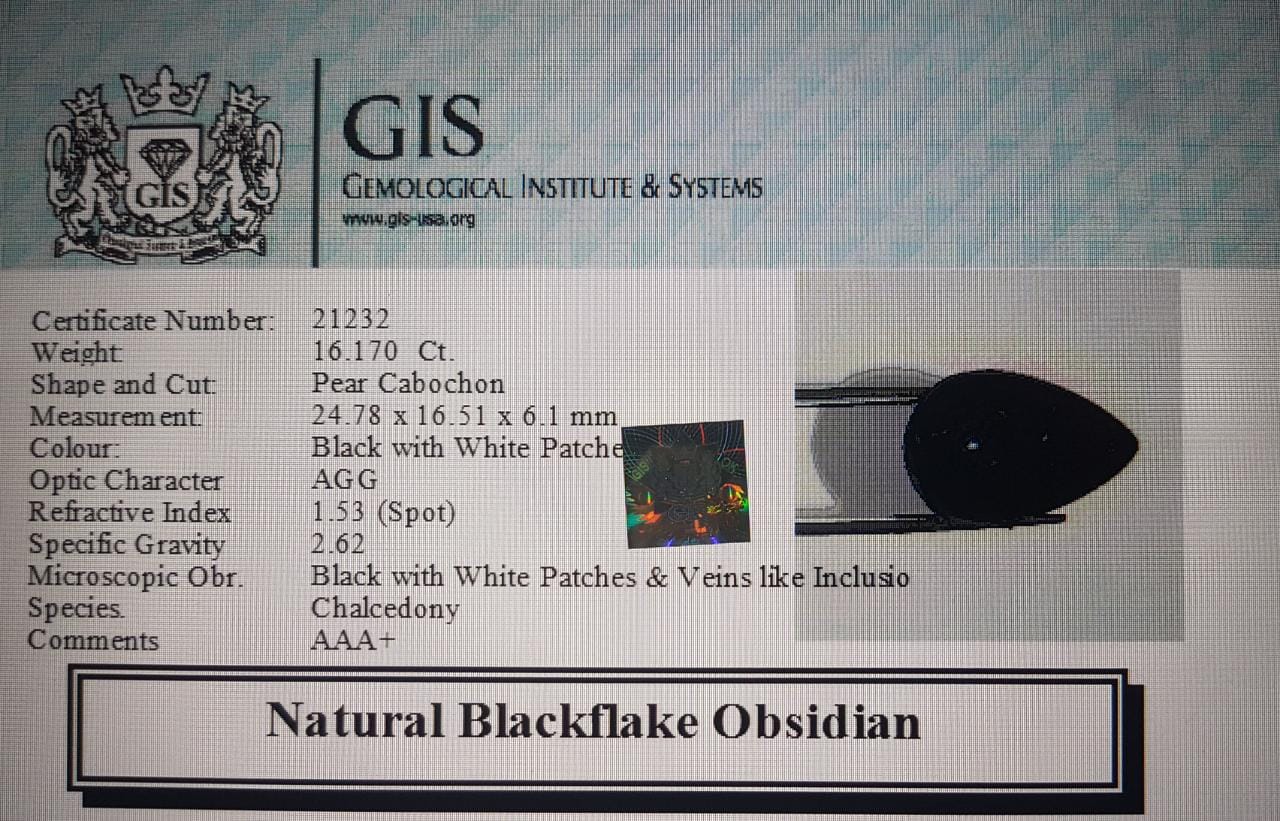 Obsidian 16.17 Ct.