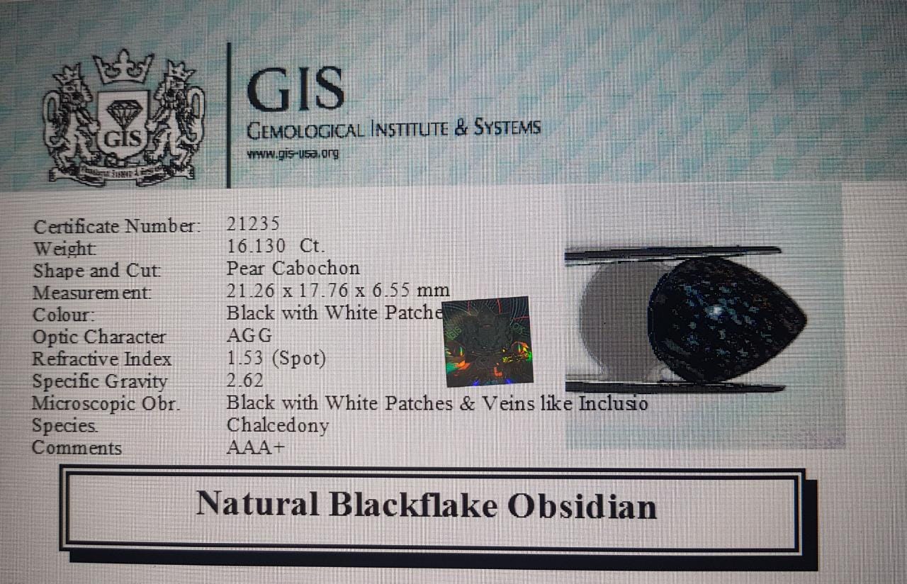 Obsidian 16.13 Ct.