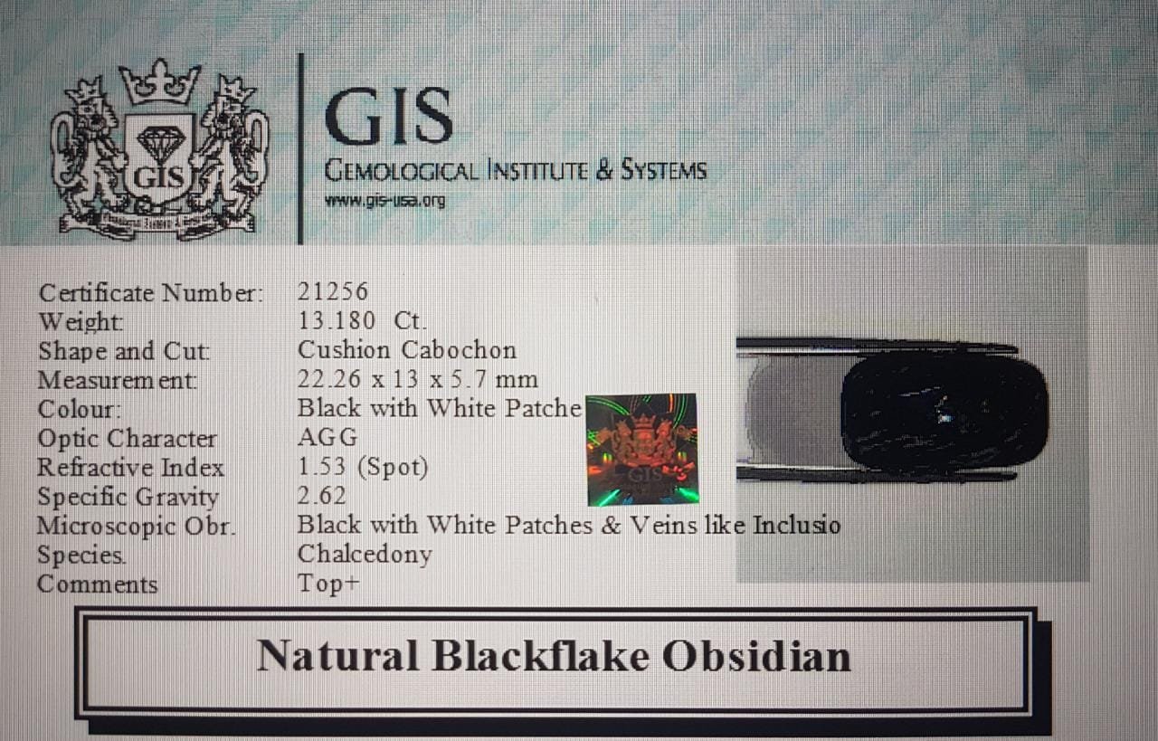 OBS95 4 Obsidian 13.18 Ct.