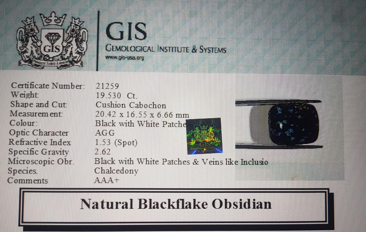 Obsidian 19.53 Ct.