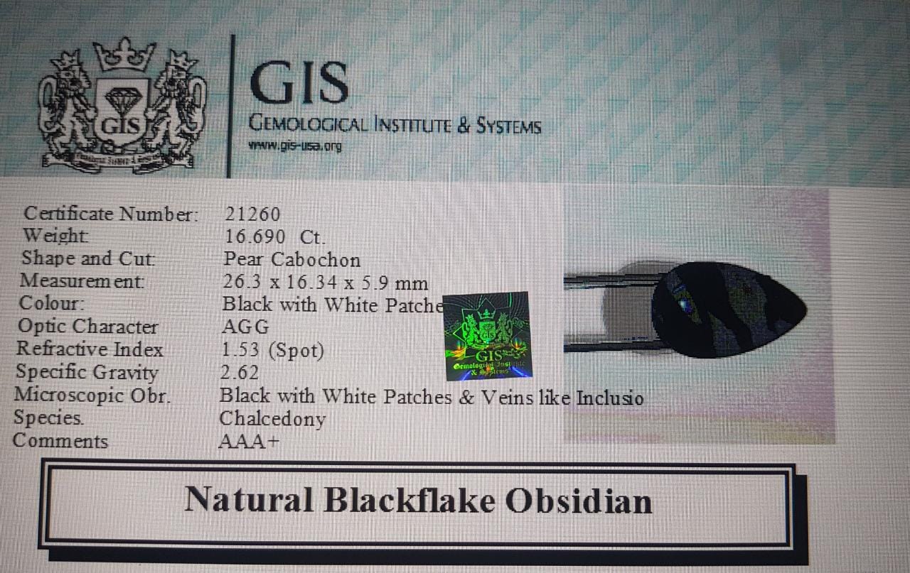 Obsidian 16.69 Ct.