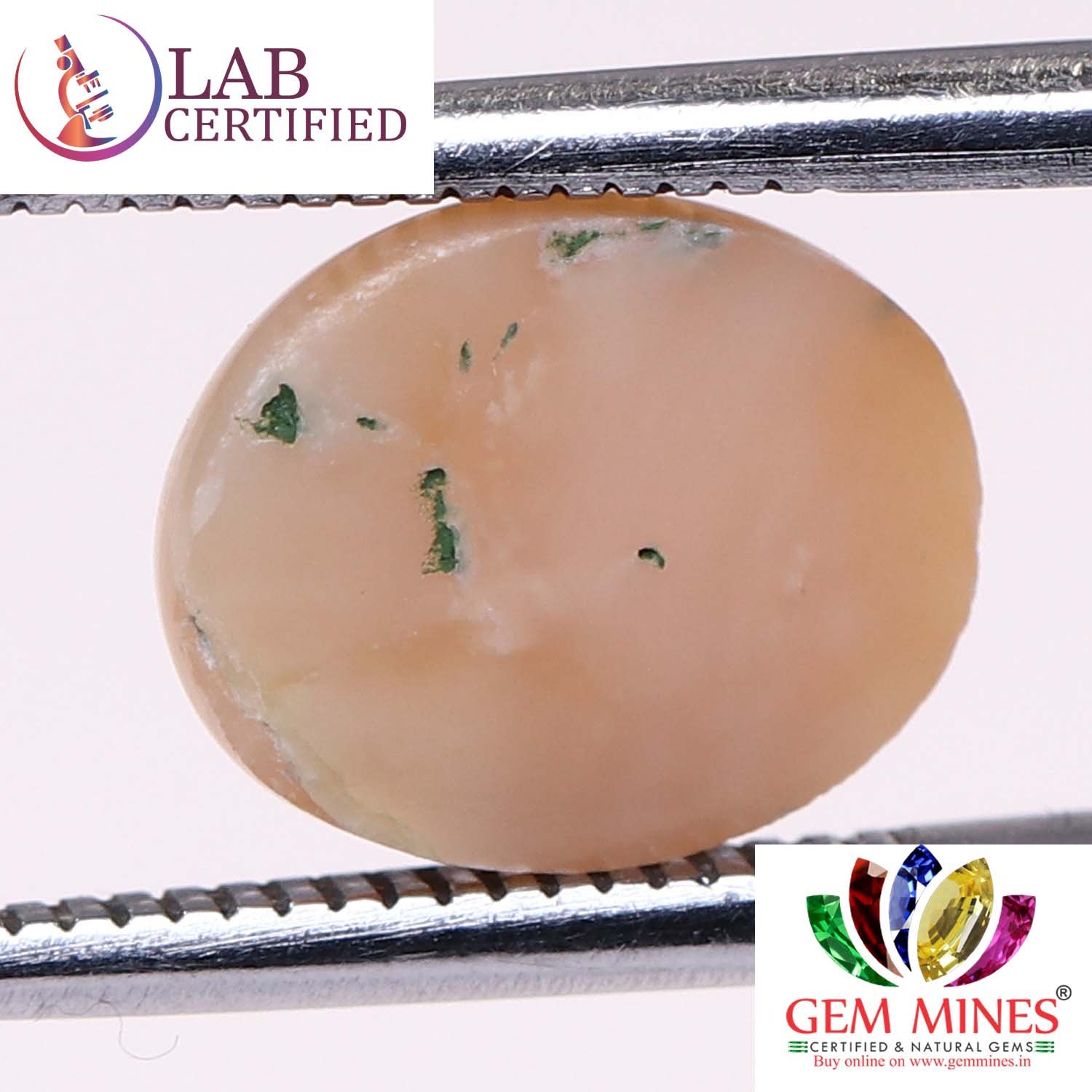 OPL4302 2 1 Pink Opal 2.3 Ct.